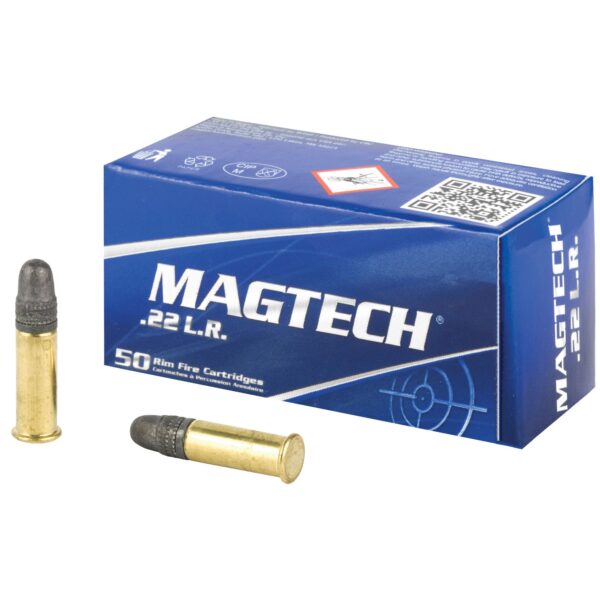 Magtech Rimfire .22LR Ammunition, 5000 Rounds Lead Round Nose 40Gr - 22B